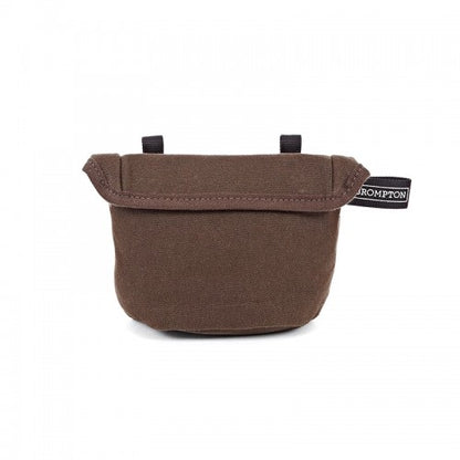 Brompton Saddle Pouch Bag - Khaki Waxed Canvas