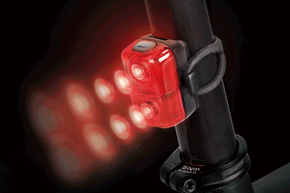 Topeak Taillux 30 USB Rear Light (Red/Red)