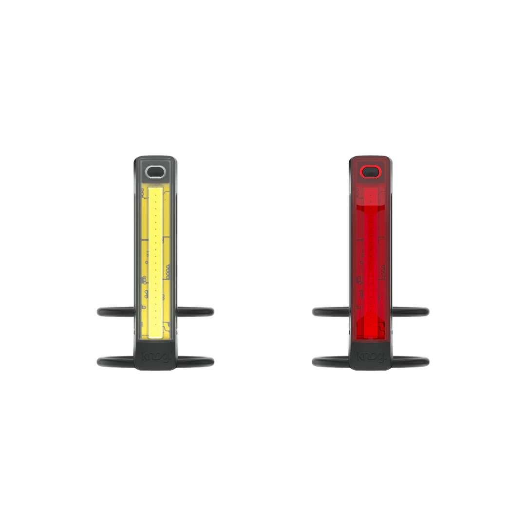 Knog Plus Bike Light Twinpack (Front and Rear) 40/20 Lumens