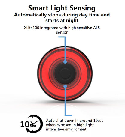 XLite100 Smart Tail Light - Seatpost Mounting