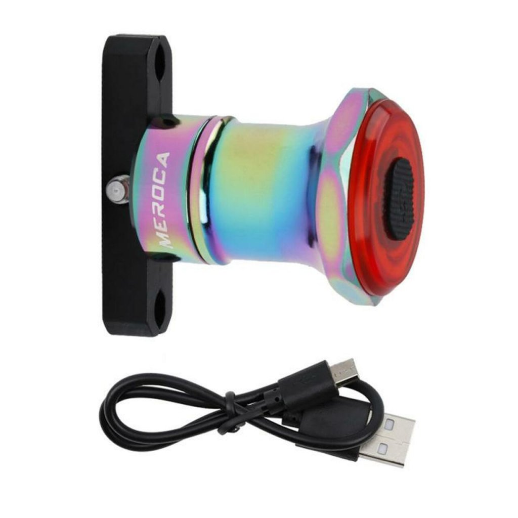 Meroca Smart Sensor Rear Light (Seat Version) USB Charge - Rainbow